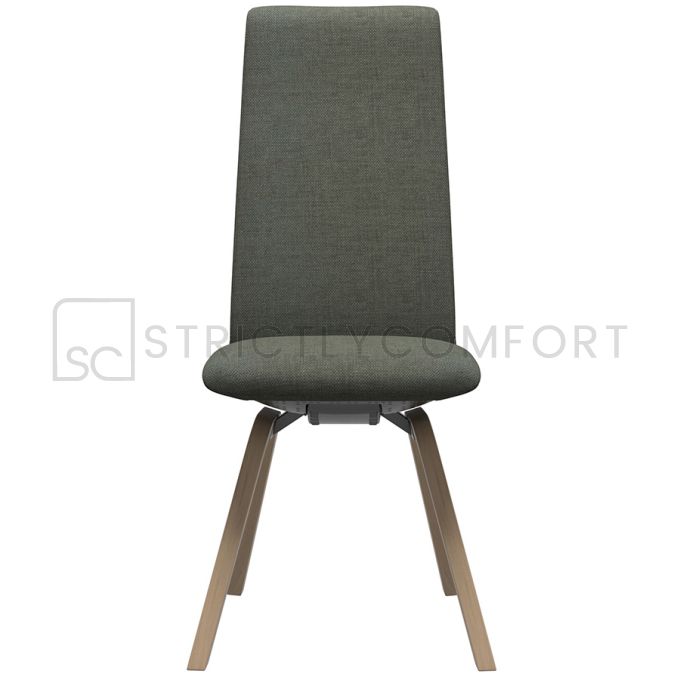 Stressless Medium Dining Chair with High Back and D200 Legs