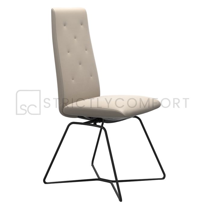 Stressless Medium Dining Chair with High Back and D301 Legs