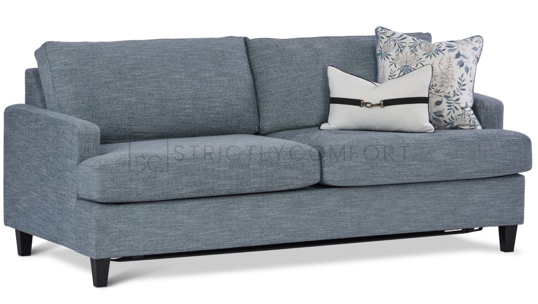 Eclipse Large Queen Sofa Bed featuring Wortley Mona Fabric