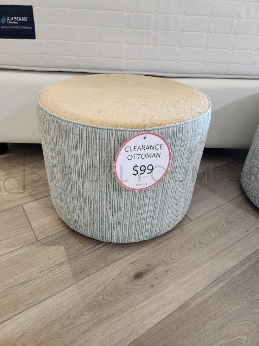 Olso Round Ottoman