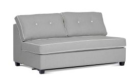 Neo Double Sofa Bed in Keylargo Zinc