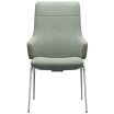 Stressless Large Dining Chair with Arms, High Back and D300 Legs