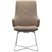 Stressless Large Dining Chair with Arms, High Back and D301 Legs