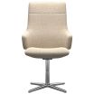 Stressless Large Dining Chair with Arms, High Back and D450 Legs