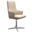 Stressless Large Dining Chair with Arms, High Back and D450 Legs