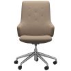 Stressless Laurel Home Office Dining Chair with Arms and High Back