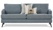 Eclipse 3 Seater Sofa featuring Wortley Mona Aquamarine fabric