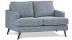 Eclipse 2 Seater Sofa featuring Wortley Mona Aquamarine